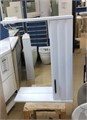Style Line Агава 29200 Шкаф зеркальный 60 см с подсветкой, выключателем и розеткой, белый 29200