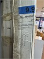 Scavolini JOY BD 75162 Перегородка раздвижная в нишу, профиль хром, стекло прозрачное, 6 мм,  Размер: 150х195 см BD 75162