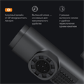 Am.Pm X-Joy BD F85B02922 Смеситель для умывальника с вытяжным изливом, черный F85B02922