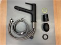 Am.Pm X-Joy BD F85B02922 Смеситель для умывальника с вытяжным изливом, черный F85B02922