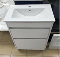 IDDIS Zodiac X Тумба с раковиной 60 см напольная, белый 14474