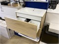 IDDIS Bild BIL60V0i95 Тумба подвесная, 60 см, дуб светлый + Style Line BD ADB-104B Раковина Lavelly Square 600, белая BIL60V0i95