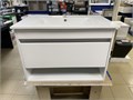 IDDIS Zodiac X BD ZDX80WNi95 Тумба подвесная 80 с нишей белый + IDDIS 0138000i28 Умывальник мебельный 80 см, 013 ZDX80WNi95
