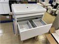 IDDIS Zodiac X BD ZDX70WNi95 Тумба подвесная, 70 см, белый + Kirovit Фостер 70 FSR 70 Умывальник мебельный, белый ZDX70WNi95