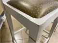 Барный стул Scavolini Grand Relais из бука, отделка бежевый RAL 1013 + золото 14524