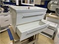 Bandhours Fiji BD Fj 800.91 Тумба с керамической раковиной, белый глянец BD Fj 800.91
