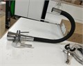 Lemark Комфорт LM3075C Смеситель для кухни, с гибким изливом, с подключением к фильтру питьевой воды, хром/чёрный LM3075C