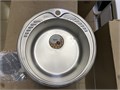 Мойка кухонная IDDIS Suno S SUN51S0i77 нерж. сталь D510 мм., шелк SUN51S0i77