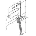 Am.Pm Libre BD F6002122 Смеситель для умывальника, черный матовый F6002122
