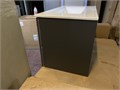 IDDIS Bild BIL80G0i95K Тумба подвесная 80 см Темно-серый  + IDDIS 0138000i28 Умывальник мебельный 80 см, 013 BIL80G0i95K