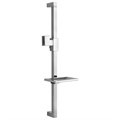 Lemark LM8069С Стойка душевая 625 мм с прямоугольной мыльницей, хром LM8069С