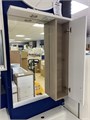 IDDIS Sena SEN6000i99 Зеркальный шкаф 60см с подсветкой, выключателем, розеткой белый/дерево SEN6000i99