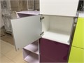 Модули Scavolini Tetrix для кухни/гостинной 10 шт со стеклянным глянцевым фасадом и стеклянным оформлением боковых частей 14570