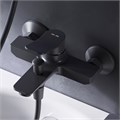 Am.Pm F85A10022 X-Joy Смеситель для ванны и душа,  черный матовый F85A10022