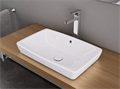 Vitra Metropole 5668B003-0012 раковина накладная (бел) Размер: 60х40х16,5 см 5668B003-0012