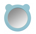 AQUATON Каспер Мишка 1A283302CR0E0 Зеркало круглое 48 см, голубое матовое 1A283302CR0E0