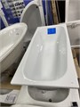 Стальная ванна 170х75 Roca Body Plus 237950000 белый 3,5 мм толщина + ножки для стальных ванн Roca 291021000 237950000