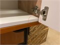 IDDIS Bild 100 BD BIL10V0i95 Тумба подвесная, 100 см, светлое дерево + JACOB DELAFON OLA BD EXUA112-00 Раковина (накладная, (100*46), белый) BIL10V0i95