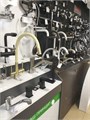 Haiba HB80615-7 Смеситель для ванны на борт, 3 отверстия, черный HB80615-7