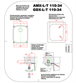 Franke AMX 110-34 122.0078.137 Кухонная мойка 369*428 мм, сталь 122.0078.137