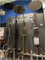 BelBagno UNO UNO-DOCM-ORO Душевая стойка со смесителем для верхнего и ручного душа, золото UNO-DOCM-ORO