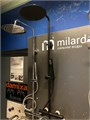 BelBagno UNO UNO-DOCM-NERO Душевая стойка со смесителем для верхнего и ручного душа,  черный UNO-DOCM-NERO