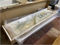 BelBagno UNO UNO-R-2-90-P-Cr Душевой уголок, 1/4 круга, хром Размер: 90х90х185 см UNO-R-2-90-P-Cr