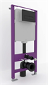Triton-Pro ЭВО (EVO) EVO8015N Инсталляция  8015N + Triton-Pro ЭВО (EVO) EVO/B Кнопка к инсталляции, черная (black), матовая EVO8015N