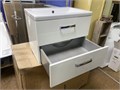 Iddis тумба образец подвесная белая  + Cersanit Como 60 S-UM-COM60/1-w Раковина встраиваемая Размер: 60х45х49 см 14794