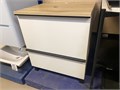 Тумба напольная со столешницей Iddis образец белая 60х50,5х71,5 см 14797