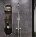 Damixa 936810000 Scandinavian Pure Душевая система со смесителем для ванны и душа, с термостатом, хром 936810000