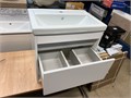 IDDIS Zodiac X BD ZDX60WNi95 Тумба подвесная с умывальником в комплекте, с нишей, 60 см, белый, BD ZDX60WNi95