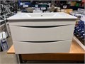Тумба с умывальником IDDIS Cloud CLO80W0i95, подвесная, 80 см (умывальник  Iddis 0138000i28) CLO80W0i95