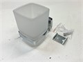 Стеклянный стакан с настенным держателем Am.Pm A9034300 Gem хром A9034300
