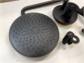 Am.Pm X-Joy FB85A1RH02 набор: смеситель для душа, верхний душ 220 мм, держатель д/верхн.душа, душ.набор (ручн.душ, 110 мм, 1 режим), шланговое присоединение, черный FB85A1RH02