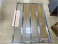 Стеклянная шторка для ванны 100 AM.PM Like W80BS-100-140CT поворотно-складная, профиль хром 100х140 см W80BS-100-140CT