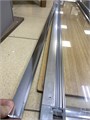Стеклянная шторка для ванны 100 AM.PM Like W80BS-100-140CT поворотно-складная, профиль хром 100х140 см W80BS-100-140CT