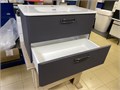 IDDIS Brick 80 BRI80G0i95 Тумба подвесная с раковиной, серый BRI80G0i95