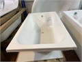 AQUATEK MIY120-0000001 Ванна Мия прямоугольная 120*70 см (только для шпилек и ножек) MIY120-0000001