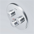 Am.Pm Inspire V2.0, F50A85700 TouchReel смеситель для 2 потребителей с термостатом, монтируемый в стену, хром F50A85700
