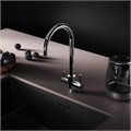 Смеситель для кухни AM.PM X-Joy S F85B07700 высокий, с каналом питьевой воды, хром F85B07700