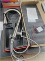 Смеситель для кухни ESKO TSS 519 с touch-сенсором, вытяжным R-изливом, матовый никель. TSS 519