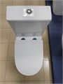 Azario Мист AZ-45 Унитаз-компакт 385х610х800 напольный, безободковый, с быстросъемным сиденьем микролифт. AZ-45