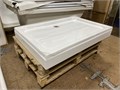 Benneri BE.RA.120x80 Поддон акриловый, прямоугольный, в комплекте с ножками, съемной панелью, 120*80*15 BE.RA.120x80