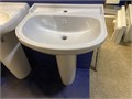 Умывальники с пьедесталами Sanita 56-58см бел 15045