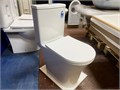AZARIO ВАЙС AZ-1343BT Унитаз напольный безободковый в комплекте с бачком и сиденьем микролифт, дюропласт Размер: 640х365х820 мм AZ-1343BT