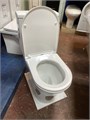 AZARIO ВАЙС AZ-1343BT Унитаз напольный безободковый в комплекте с бачком и сиденьем микролифт, дюропласт Размер: 640х365х820 мм AZ-1343BT