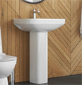 SANITA LUXE NEXT 60 WB.PD/Next/60-C/WHT.G/S1 Умывальник пьедестальный ВКС Белый S1 WB.PD/Next/60-C/WHT.G/S1