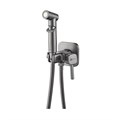 LEMARK SOLO LM7165GM Смеситель с гигиеническим душем, встраиваемый, графит LM7165GM
