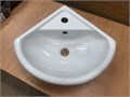 Умывальник угловой мебельный белый Кировская керамика 35x35 см 15065